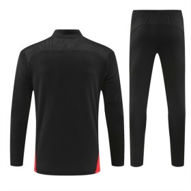 AC Milan Training Huppari 2024-25 Neljännes-Zip Musta - Miesten